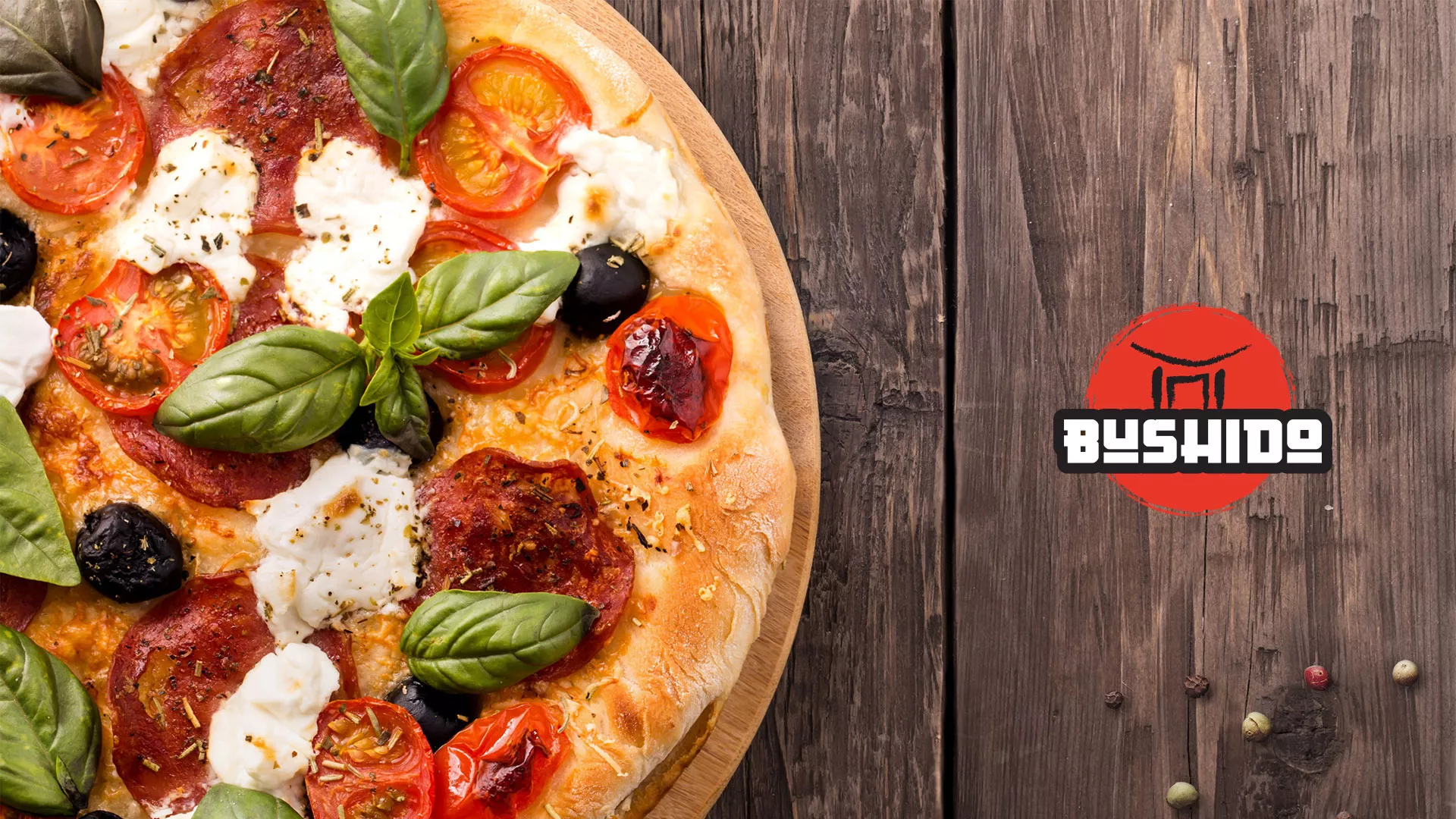 Разработка сайта для пиццерии «BUSHIDO» в Данилове